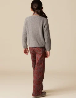 Outlet PANTALÓN PRINT CONTRASTE Denim|Pantalones
