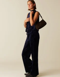 Store PANTALÓN TERCIOPELO AZUL Pantalones