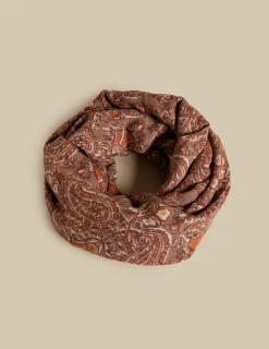 Hot PAÑOLETA PRINT MARRÓN Pañuelos Y Chales