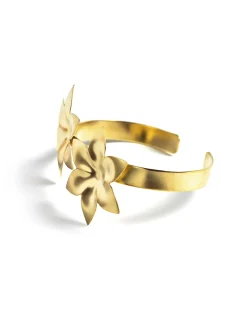 Shop PULSERA FLOR PICOS DORADA Pulseras