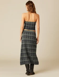 Discount TOP BICOLOR VERDE Y AZUL Tops|Punto