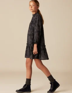 Shop VESTIDO CONTRASTE ANTRACITA Vestidos