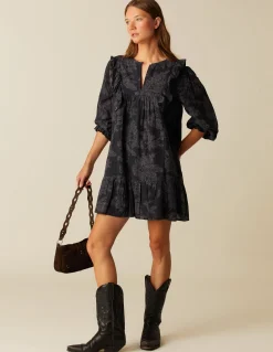 Flash Sale VESTIDO CONTRASTE ANTRACITA Vestidos
