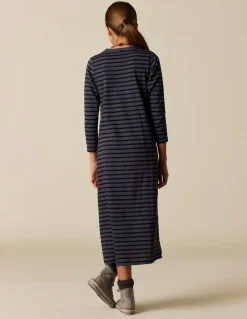 Outlet VESTIDO RAYA GRANDE AZUL Vestidos